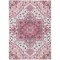 Homeroots 8' X 10' Pink Ivory And Gray Oriental Washable Indoor Outdoor Area Rug 600183 - alternate 7