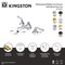 Kingston Brass Widespread Bathroom Faucet with Brass Pop-Up, Polished Nickel KS4466HL - alternate 4