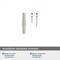 Amerock Riva 2-1/2 in 64 mm Length Polished Nickel Cabinet Knob BP55361PN - alternate 3