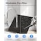 Edendirect 2500 sq. ft. White HEPA Air Purifier for Home with 4-Level Speed and Whisper-Quiet, Child Lock ZRAP02 - alternate 5