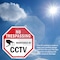 Signmission No Trespassing Monitored By CCTV, 4 inch X 4 inch, Vinyl Decal, 2PK OC-D-2PACK-4-33 - alternate 3