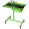 Wrightmaster 29 in. x 20 in. Green Adjustable Height Work Table with Drawer, 220 lb Capacity and 4 Swivel Casters ZR-P152674 - alternate 3