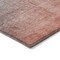 Homeroots 8' Runner Gray and Red Orange Ombre Washable Non Skid Indoor Outdoor Runner Rug 563728 - alternate 3