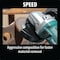 Makita Hubbed INOX Grinding Wheel, 36 Grit, Type 27, 5inDia x 1/4inT x 5/8-11in Ctr HoleDia-25/Pk A-95990-25 - alternate 4