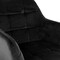Elama 2 Piece Velvet Tufted Accent Chair in Black with Black Metal Legs ELM-214A-BLK - alternate 5