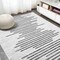 Jonathan Y Zolak Berber Stripe Geometric Ivory/Black 3 ft. x 5 ft. Indoor/Outdoor Area Rug SMB124D-3 - alternate 2