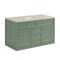 James Martin Vanities Chicago 48" Single Vanity, Smokey Celadon, w/ 3 CM Siberian Silestone Top 503-V48-SC-3SFR - alternate 7