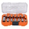 Klein Tools 1/4 in, 3/8 in, 1/2 in Drive Bit Socket Set, Torx, 13 pcs 65213TX - alternate 1