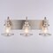 Vaxcel Covington 3-Light Vanity Light, Satin Nickel, Clear Glass, 23-In. Wide W0584 - alternate 3
