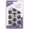 Hardware Resources KasaWare 1-3/16'' Diameter Zinc Diecast Matte Black Cabinet Knob, 10PK K778MB-10 - alternate 1