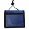 Brady Neck Wallet - 4.5" x 4" - Nylon, Vinyl - 100 / Pack - Blue, Clear 1860-2602 - alternate 1