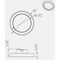 Satco Blink Pro 5'' White 680 Lm. CCT-Selectable LED Flush Mount Light Fixture 62/1700 - alternate 5