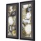 Homeroots Set Of Two Agate Black Framed Print Wall Art, 2PK 526032 - alternate 1