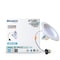 Bulbrite 9w 60w Equivelant 4 in. Downlight Retrofit LED Light Bulb Medium Base (E26) White Round 3000K, 4PK 861493 - alternate 6