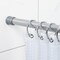 Zenith Zenna Home Straight 42'' To 72'' Adjustable Tension Shower Rod in Chrome 506S - alternate 2