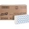 Genuine Joe Essential Multifold Paper Towels, 9.5 in x 9.10 in, White, 250 Sheets/Pack, 16 Packs GJO21100 - alternate 1