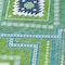 Homeroots 8' X 10' Lime Green Aqua And Ivory Tribal Washable Indoor Outdoor Area Rug 598133 - alternate 4
