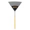 True Temper 48 in. Wood Handle Poly Leaf Rake, 15-Tine, 2-Pack 10000-07612 - alternate 3