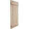 Ekena Millwork Rustic Four Board Spaced Board-n-Batten Riverwood Faux Wood Shutters, 23 1/2W x 32H, PR SHUBSS23X32RWPR - alternate 5