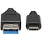 Eaton EATON USB-C To USB-A Cable M/m, USB 3.2 Gen 1 5 Gbps, Thunderbolt 3 U428-20N - alternate 2