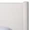 Baxton Studio Laria Modern White Teddy-Bear Fabric King Size Platform Bed 253-14062-ZORO - alternate 6