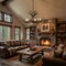 Jonathan Y Eldora 33" 6-Light Rustic Farmhouse Adjustable Resin Antler LED Chandelier, Black JYL6318C - alternate 6
