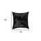 Homeroots Set of Two 18" Black Cowhide Throw Pillows, 2PK 544598 - alternate 5