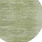 Homeroots 8' Artichoke Green And Fern Green Round Abstract Washable Indoor Outdoor Area Rug 587622 - alternate 5
