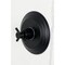 Kingston Brass Single-Handle Pressure Balanced Tub and Shower Faucet, Matte Black KB2630DX - alternate 3