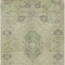 Homeroots 9' X 12' Artichoke Green Brown And Beige Floral Washable Indoor Outdoor Area Rug 605447 - alternate 5