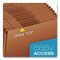 Pendaflex Heavy-Duty Expanding File, 31 Sections, 1/3-Cut Tabs, Legal Size, Redrope R219DHD - alternate 4