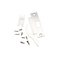 Global Door Controls GLC Series Light-Duty Commercial/Residential Cylindrical Lever, Grade 3 Privacy in Brushed Chrome GLC-5140L-626 - alternate 8