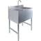 Amgood Sink Bar, Stainless Steel, 19 in W x 26 in L x 33 in H SINK BAR S2C-101410-F-Z - alternate 1