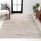 Jonathan Y Loom Modern Strie' Beige/Gray 8 ft. x 10 ft. Area Rug SOR200D-8 - alternate 1
