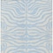 Homeroots 5' X 8' Sky Blue And Ivory Animal Print Washable Indoor Outdoor Area Rug 600655 - alternate 5