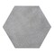 Andova Tiles Deroe- Hex 9-in. x 10-in. Hexagon Honeycomb Matte Porcelain Wall & Floor Tile, 9PK ANDDERH1358 - alternate 4