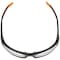Klein Tools Safety Glasses, Anti-Fog & Anti-Scratch, Clear Lens, Black/Orange Frame, Full-Frame 60163 - alternate 3