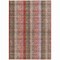 Homeroots 8' X 10' Red Pink And Pewter Plaid Washable Indoor Outdoor Area Rug 614002 - alternate 5