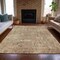 Homeroots 10' X 14' Taupe And Beige Abstract Washable Indoor Outdoor Area Rug 630554 - alternate 5