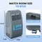 Edendirect 8,000 BTU (4,550 BTU DOE) Portable Air Conditioner Cools 350 sq. ft. with Dehum & Remote ZR-SPF2-08CG - alternate 2