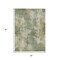 Homeroots 3' X 5' Sage And Beige Abstract Washable Indoor Outdoor Area Rug 630699 - alternate 3