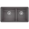 Blanco Precis 1-3/4 Bowl, Cinder 441479 - alternate 1