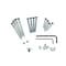 Global Door Controls Heavy Duty Commercial ADA Grade 1 Door Closer with Hold Open Cush-N-Stop Arm in Aluminum - Sizes 1-6 TC4300HOACNS-AL - alternate 4