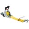 Mytee Products 4PK 2inx10ft Retractable Ratchet Straps w/Narrow Flat Hooks 3,300 lbs WLL Yellow, 4PK RS210R-FHx4 - alternate 4