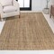 Jonathan Y Biot Traditional Rustic Handwoven Jute Solid Natural 8 ft. x 10 ft. Area Rug NRF104A-8 - alternate 1