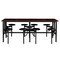 Regency Endure Standing Height Collaborative Table & Chair Set with 8 Pull-Out Stools, Walnut Top 9008-WLT-DVN - alternate 5