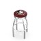 Holland Bar Stool Co 30" Chrome Florida State (Head) Swivel Bar Stool, Accent Ring L8C3C30FSU-HD - alternate 1