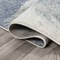 Jonathan Y Petalo Abstract Two-Tone Modern Blue/Cream 3 ft. x 5 ft. Area Rug CTP200B-3 - alternate 3