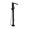 Hansgrohe Tecturis E Freestanding Tub Filler with 1.75 GPM Handshower in Matte Black 73445671 - alternate 1