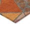Homeroots 10' X 14' Rust Gray And Pink Geometric Washable Indoor Outdoor Area Rug 600395 - alternate 5